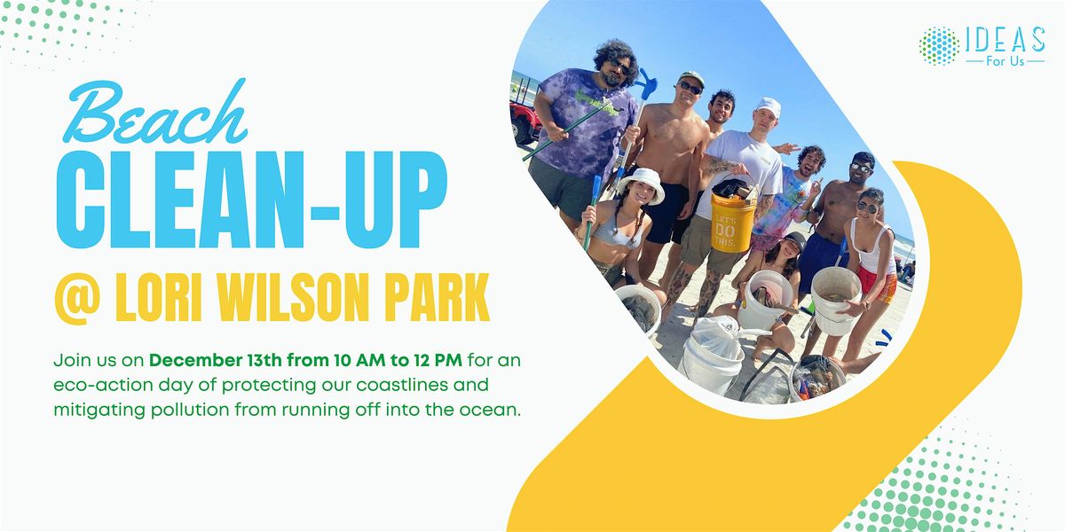Beach Clean-up At Lori Wilson Park