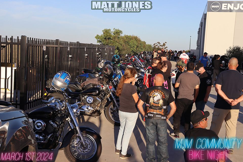 Matt Jones Motorcycles Community Bike Night.