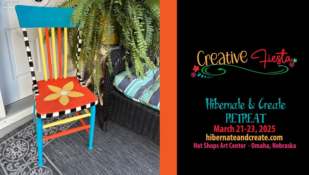 Class: Whimsical Chair Painting with Fiesta Colors! **SOLD OUT**