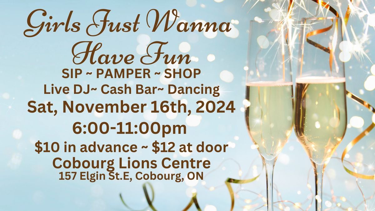 2nd Annual Cobourg Girls Just Wanna Have Fun Event