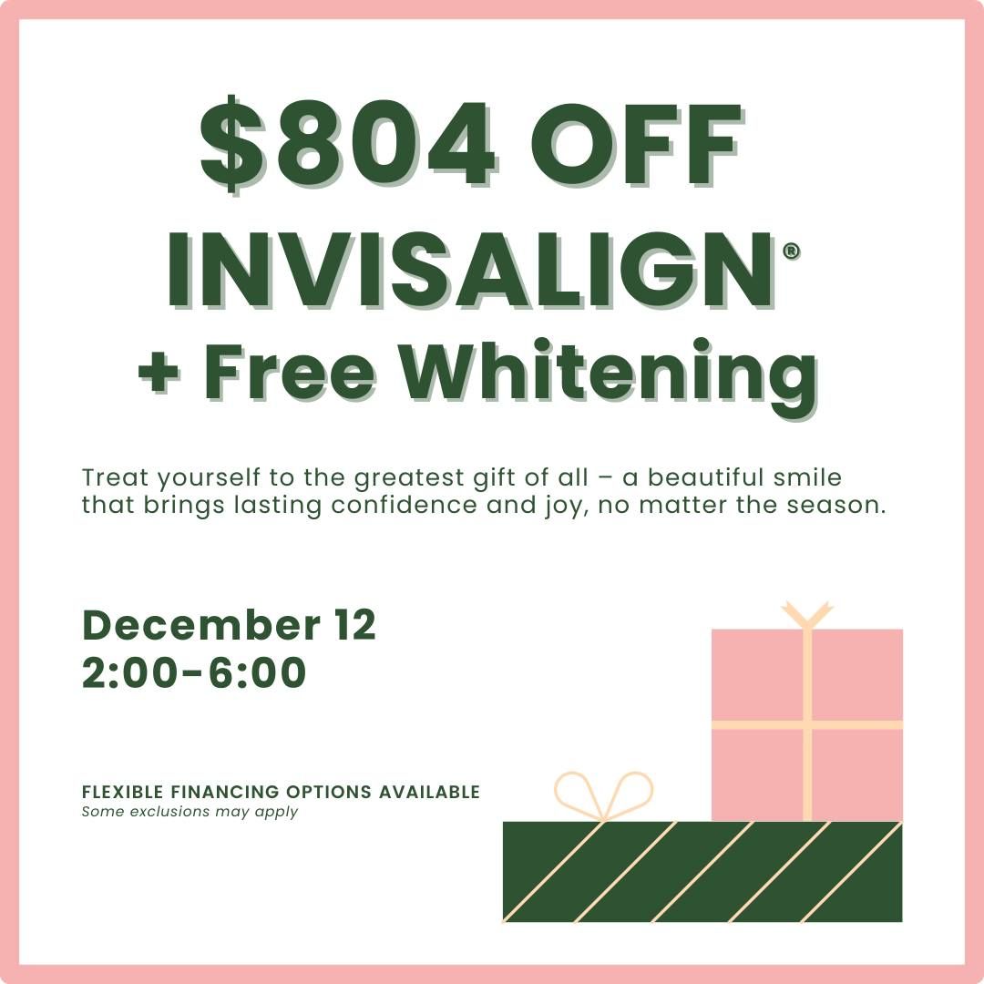 $800 Off Invisalign One Day Event