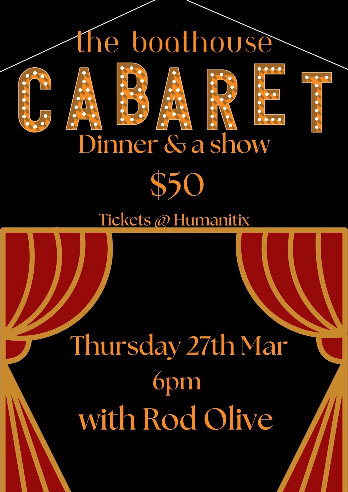 Cabaret Night with Rod Olive