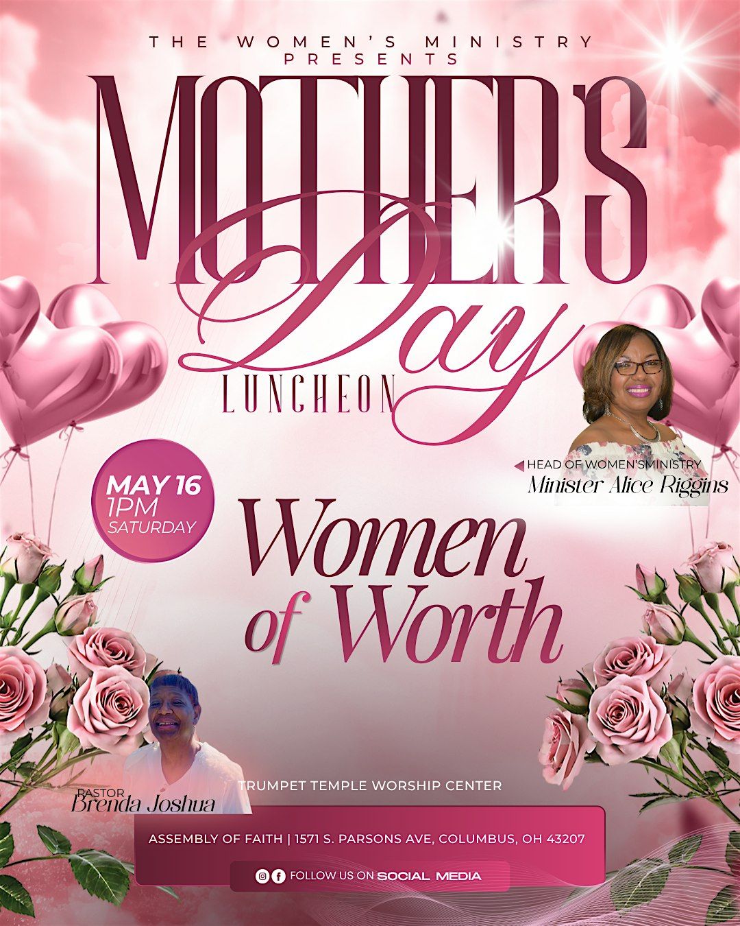 Mother's Day Luncheon - Women of Worth