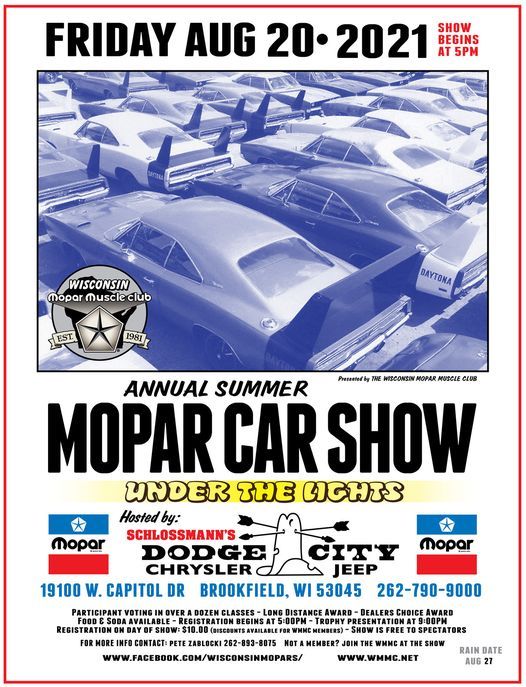 WMMC Mopars Under the Lights