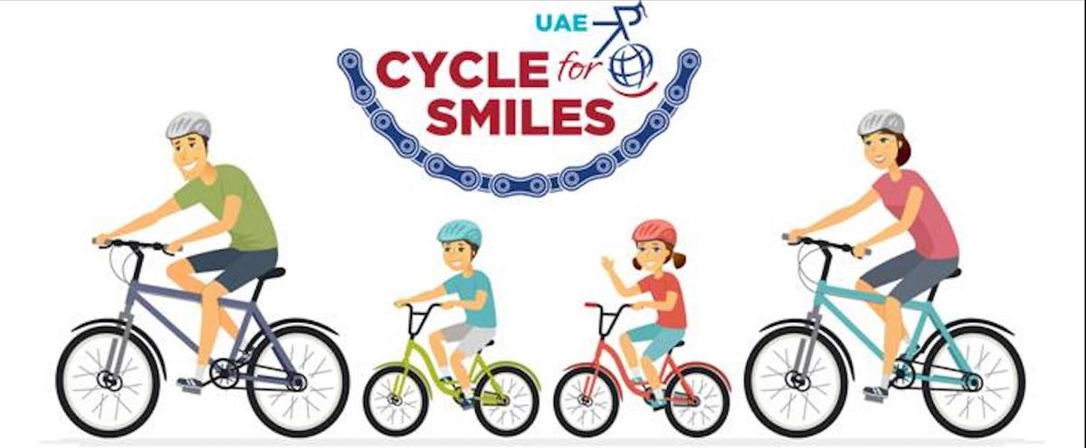 CYCLE FOR SMILES AT HUDAYRIYAT ISLAND