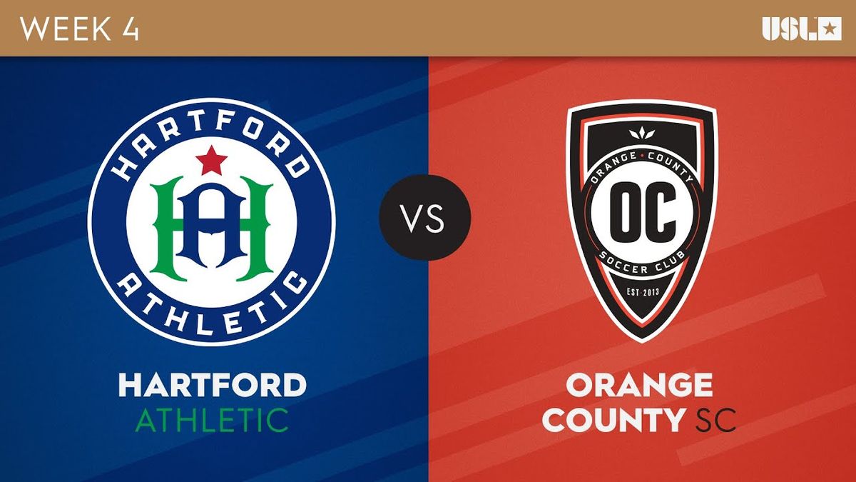 Hartford Athletic FC at Orange County SC