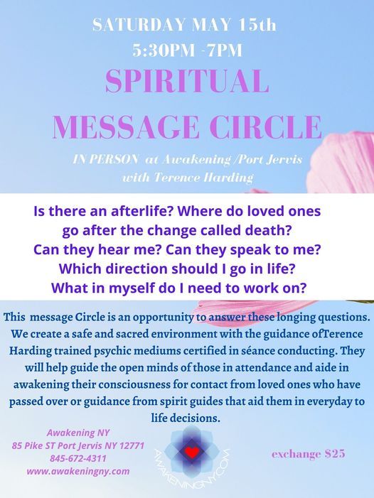 Spiritual Message Circle