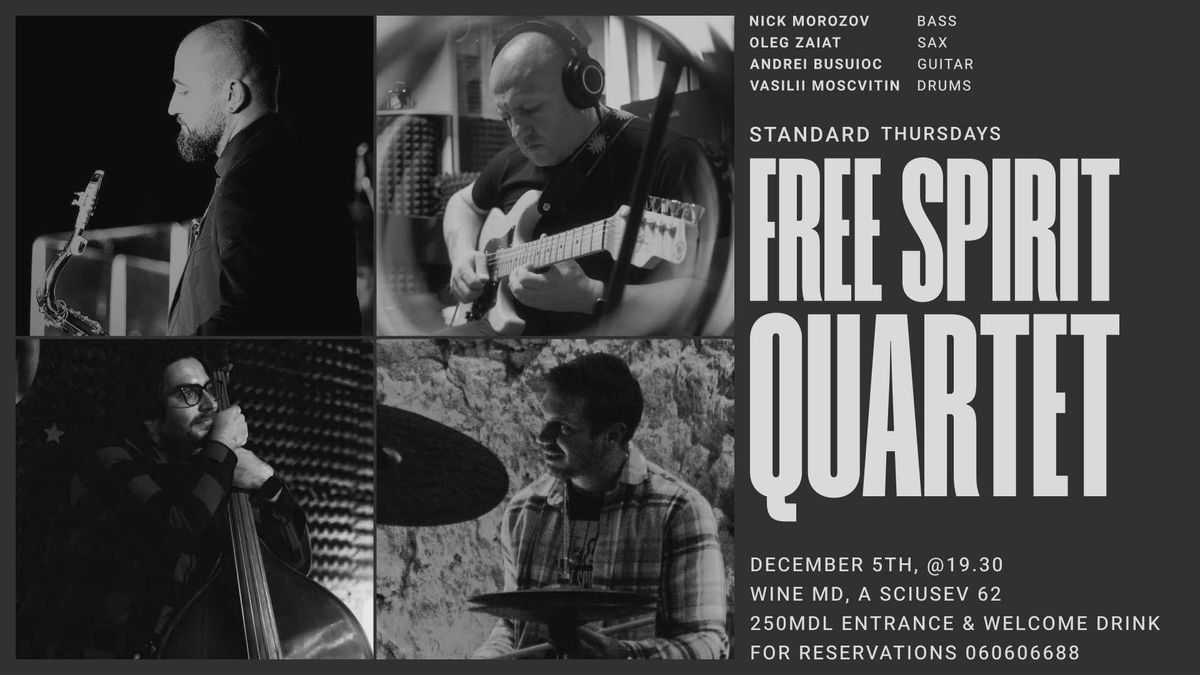 Free Spirit Quartet @Wine MD