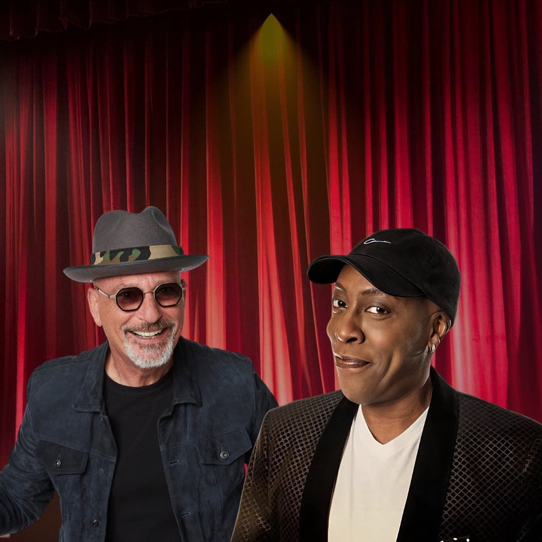 Howie Mandel and Arsenio Hall at La Mirada Theatre for the Performing Arts