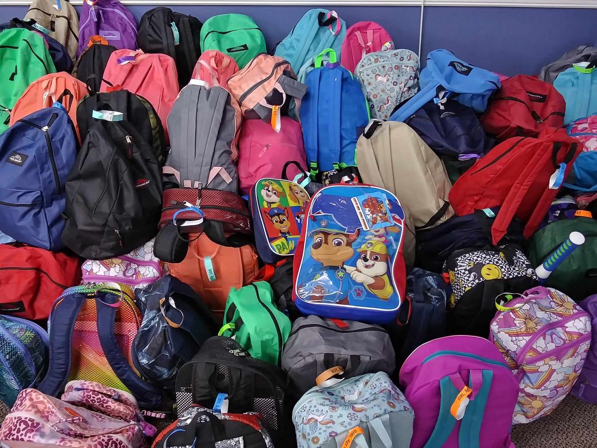 Christmas Backpack Collection Week at the MBA