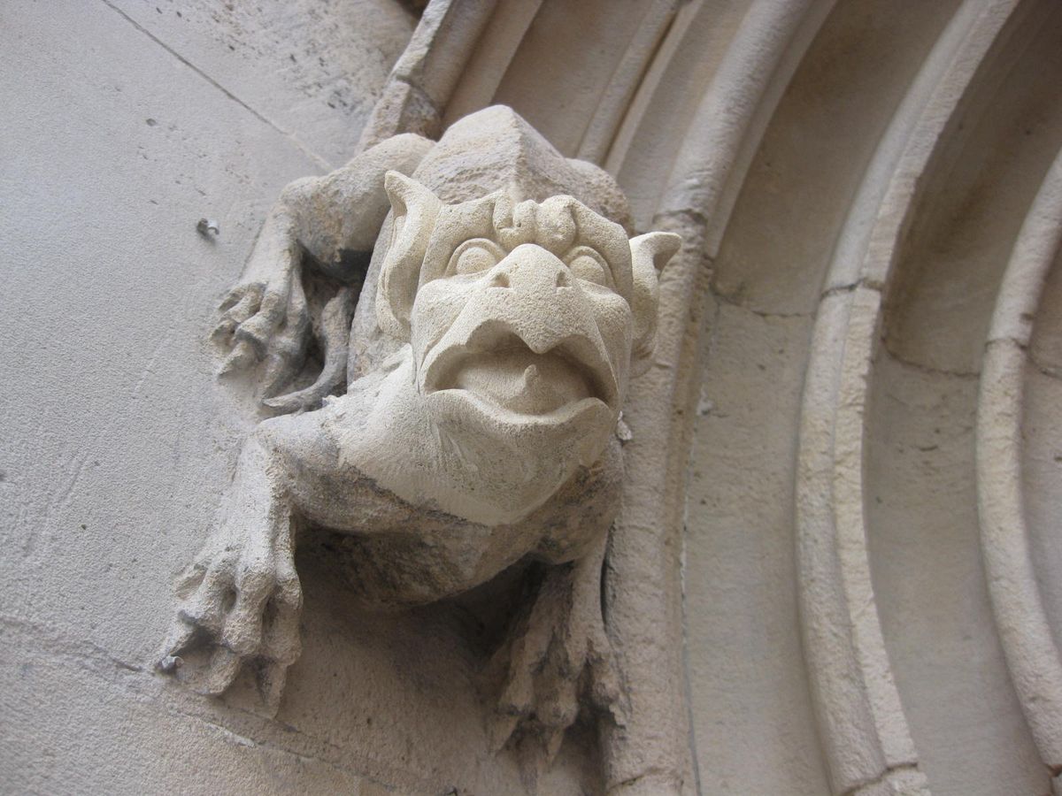 Saint-Romain et les gargouilles (footing)