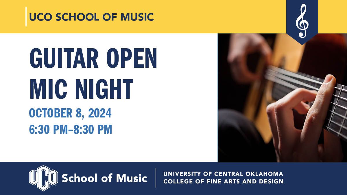 UCO Guitar Open Mic Night