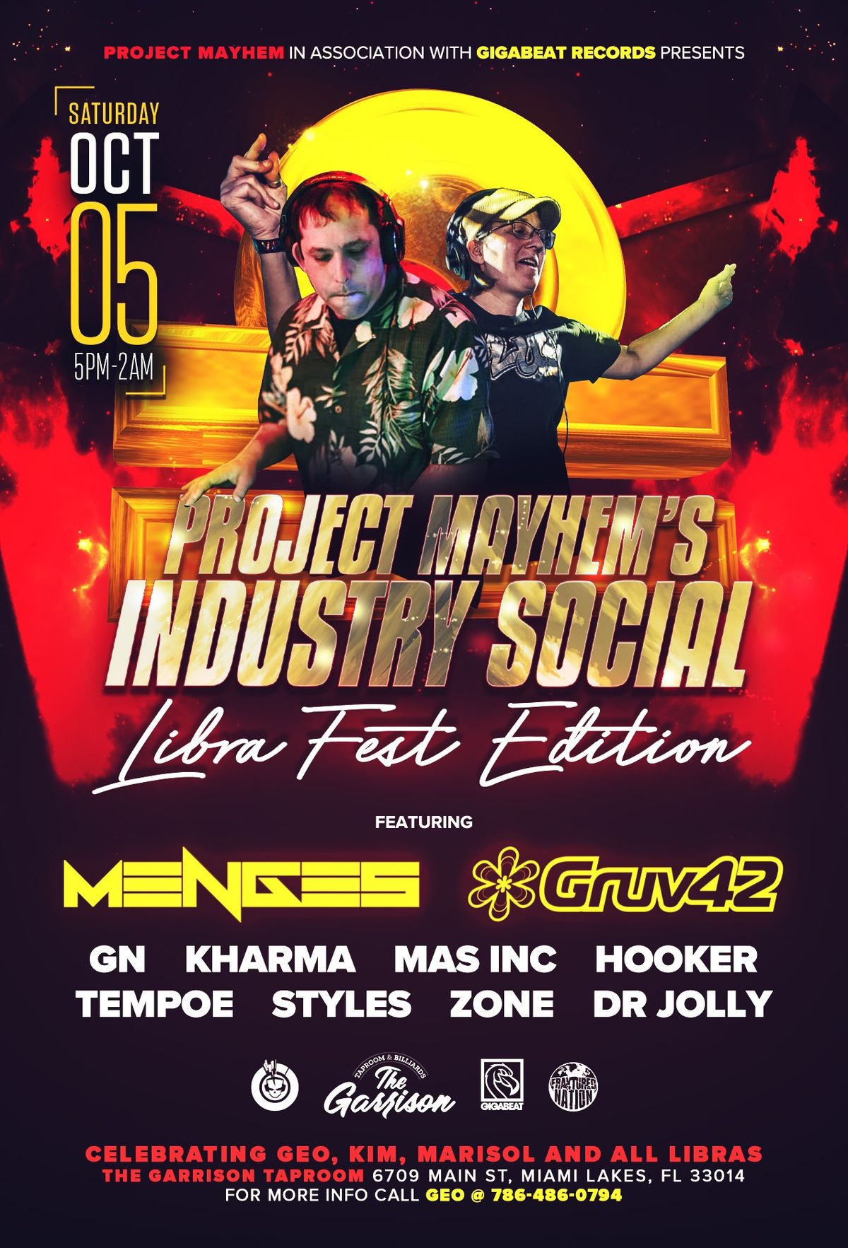 Project mayhem industry social Librafest edition 