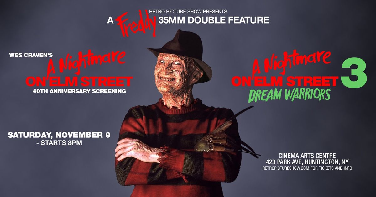 A Nightmare on Elm Street 1 & 3 (35mm Double Feature)