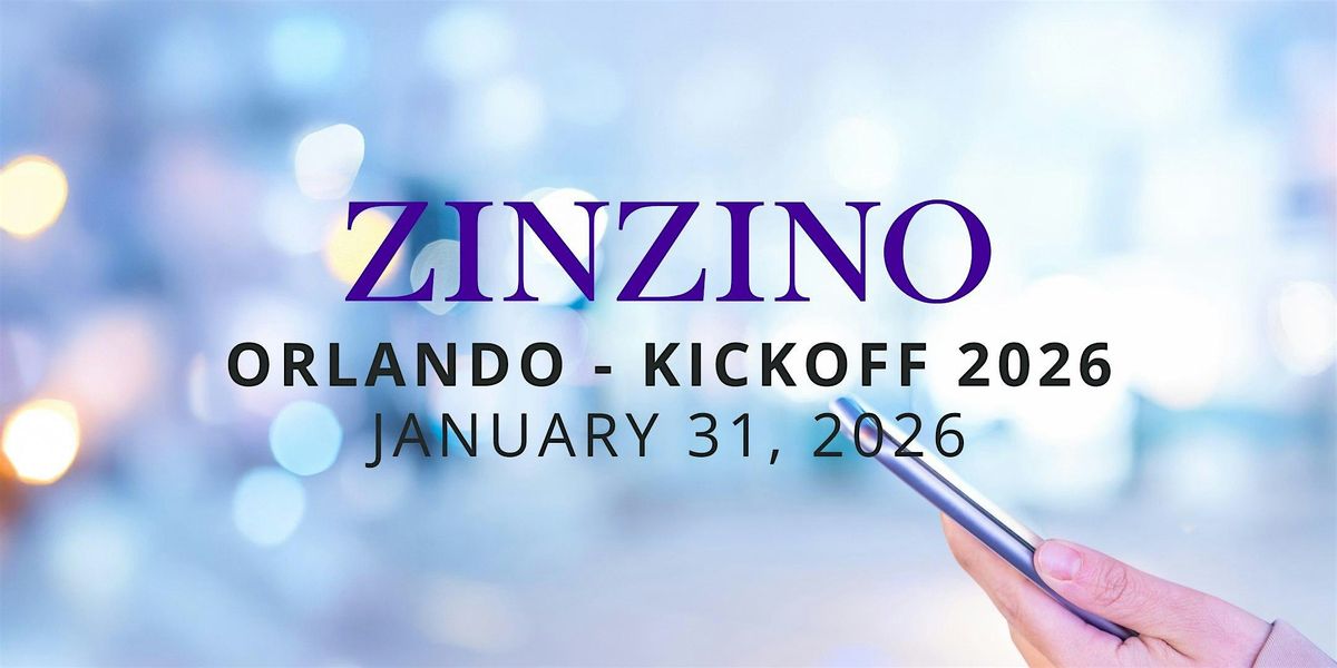 Zinzino Orlando Kick-Off 2026 \u2013 Secure Your Spot!