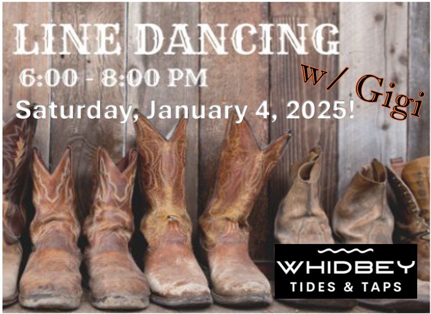 Line Dancing w\/ Gigi @ Whidbey Tides & Taps