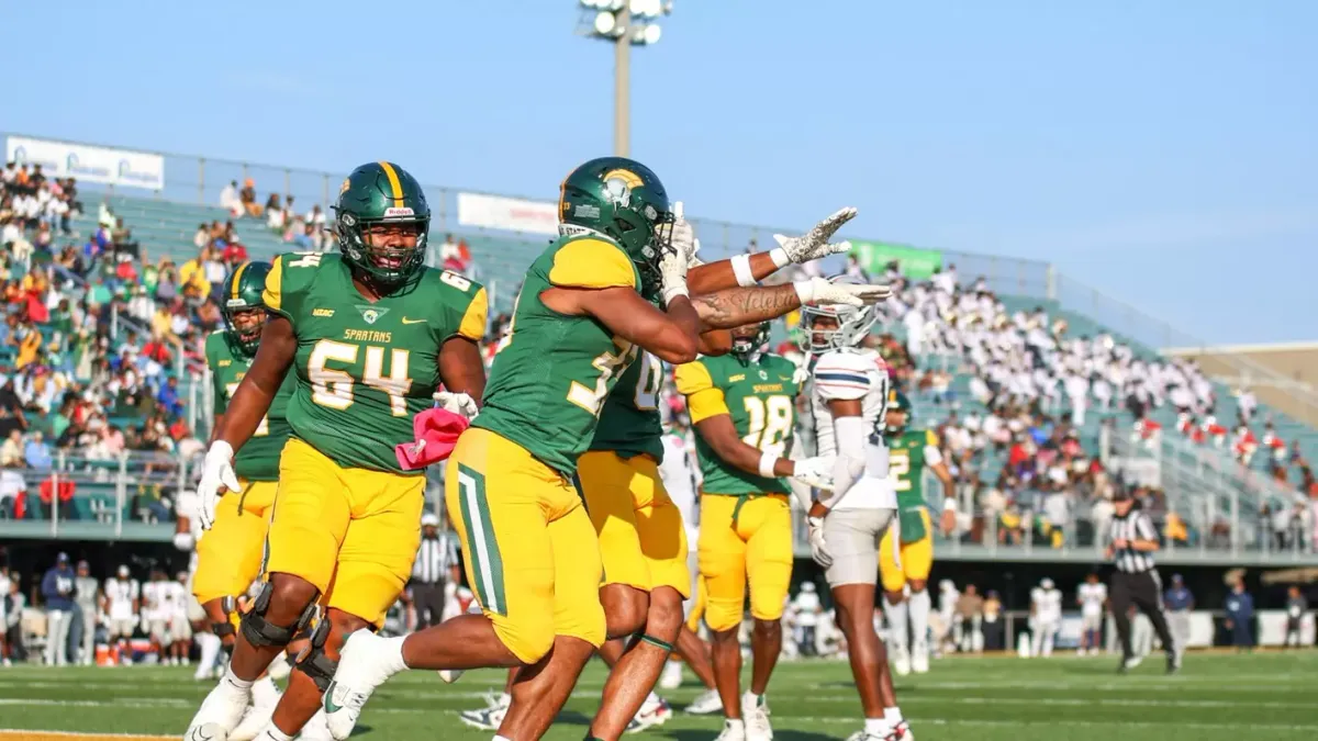 Parking South Carolina State Bulldogs at Norfolk State Spartans Football