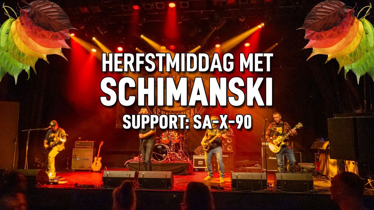 Herfstmiddag ft. Schimanski & SA-X-90 | Cafe Rocks