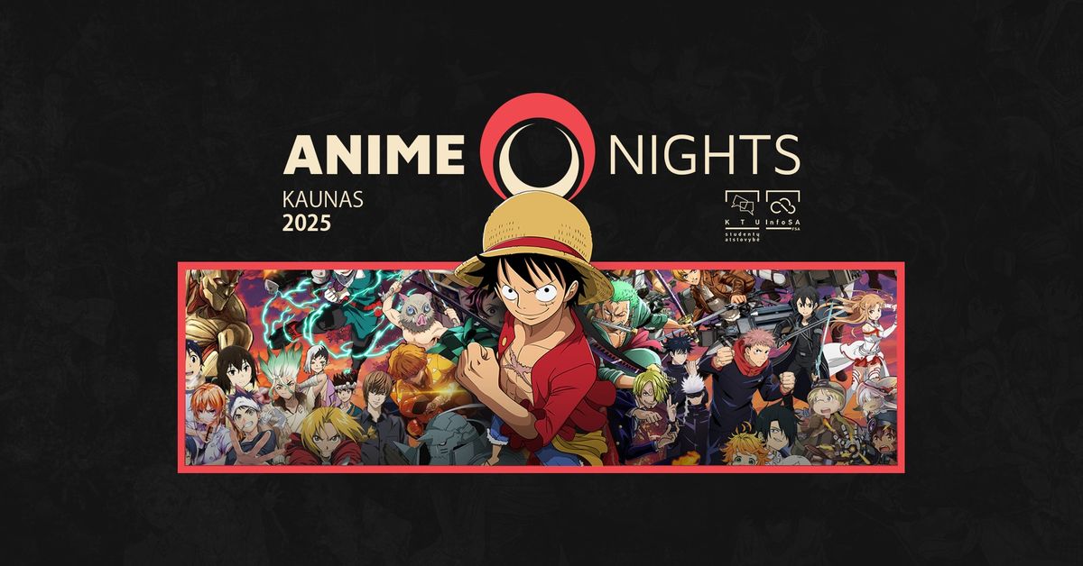 InfoShow'25 | Anime Nights