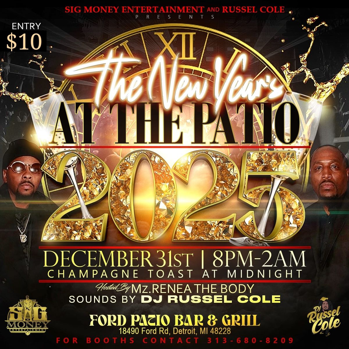 The New Year's 2025 at the Patio 