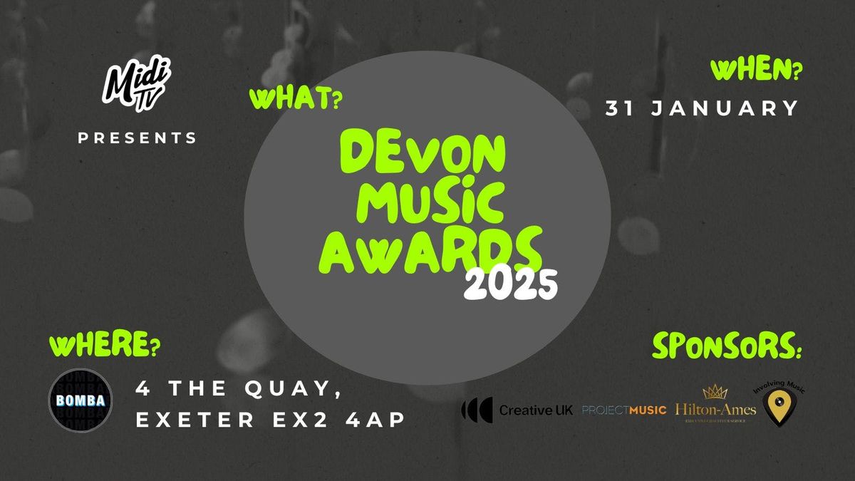 Devon Music Awards 2025 