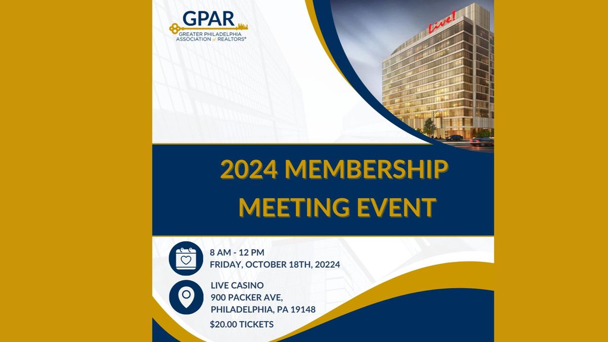 2024 Membership Meeting Event