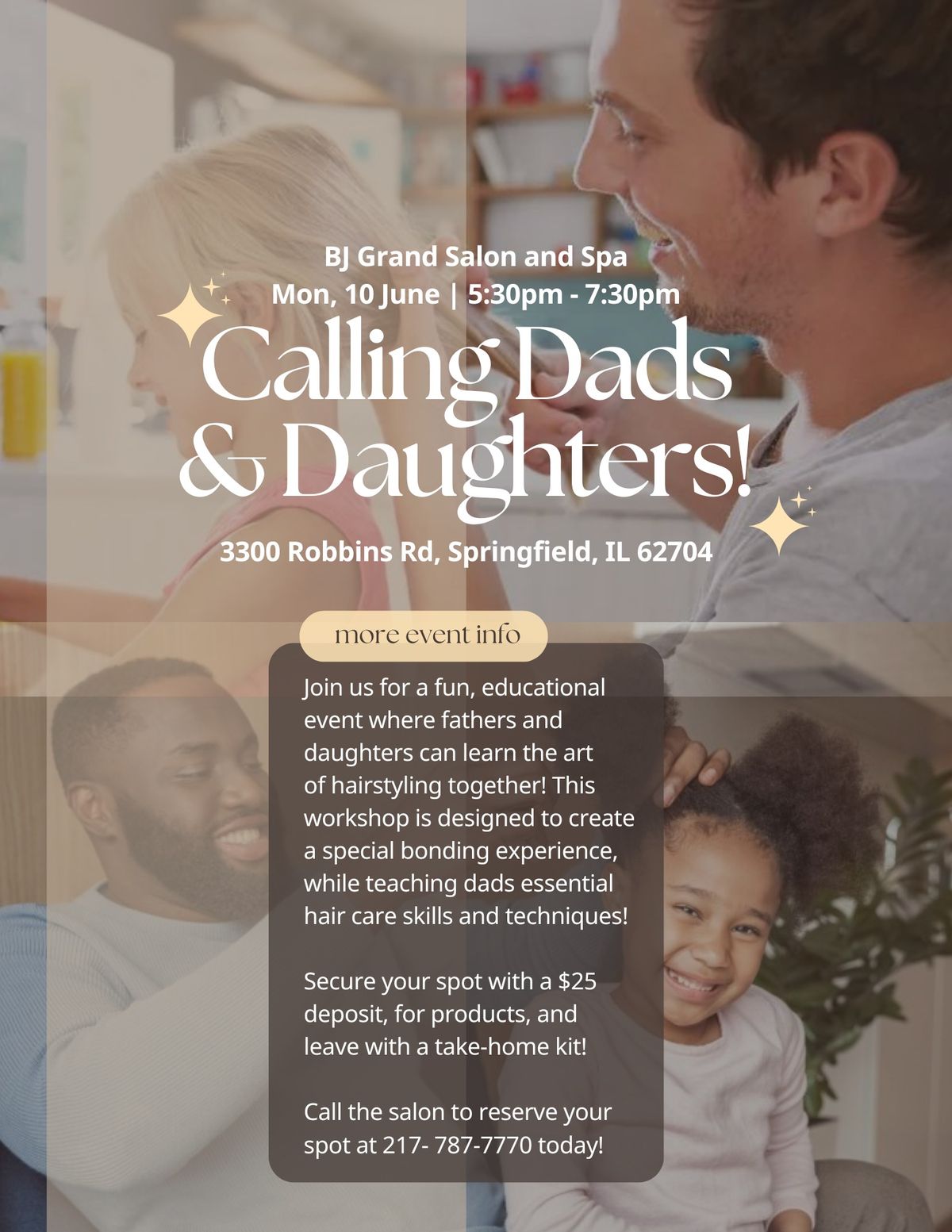 Dads & Daughters Event! 