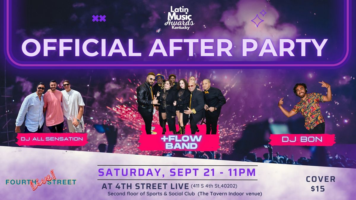 Official After Party - Latin Music Awards KY: Salsa Dance & More