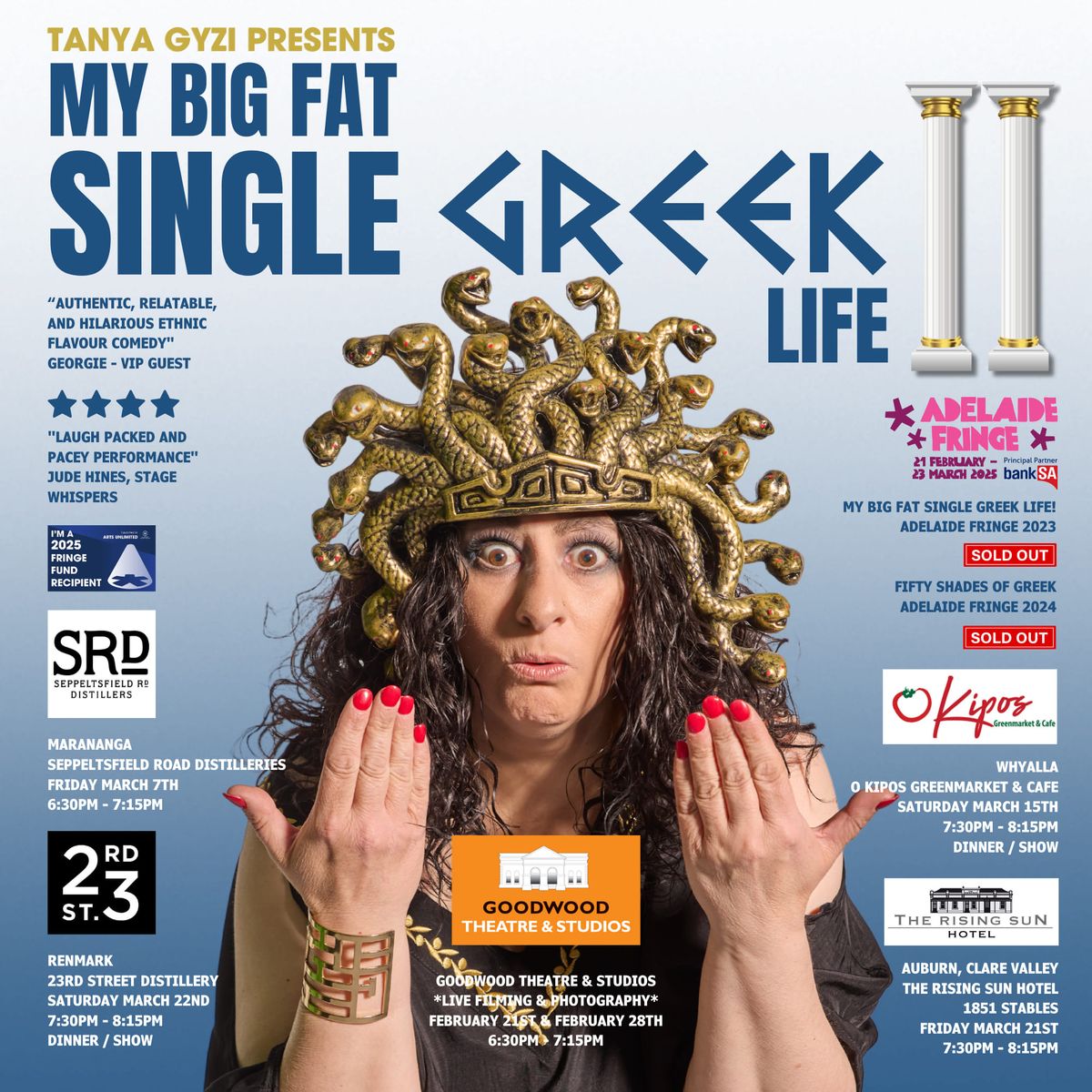 My Big Fat Single Greek Life 2! (OKipos Greenmarket and Cafe, Garden)