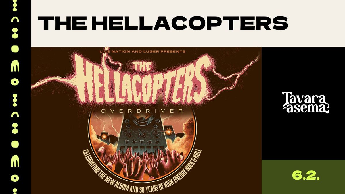 The Hellacopters | Tavara-asema, Tampere 