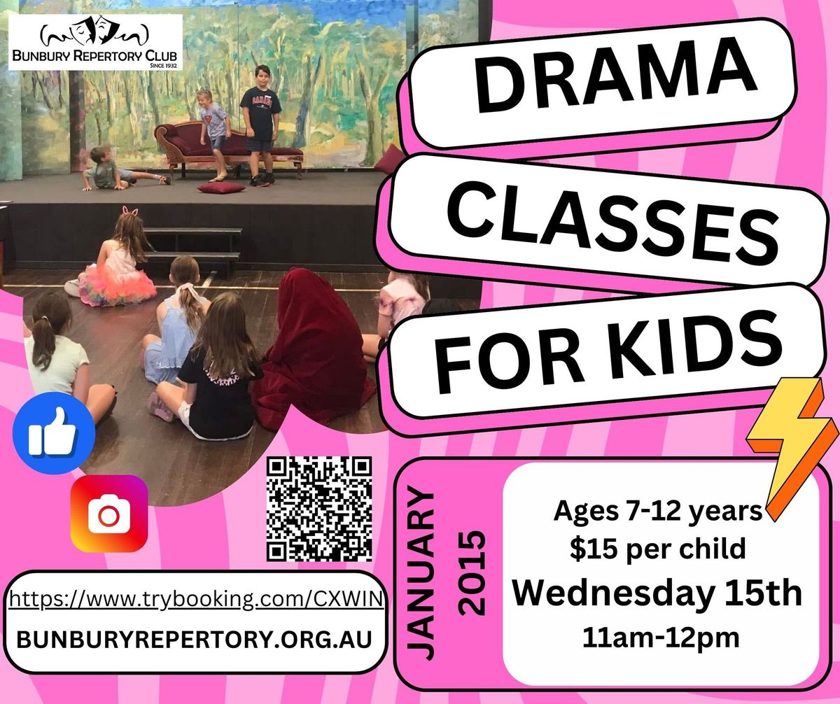 Drama class for ages 7-12years 