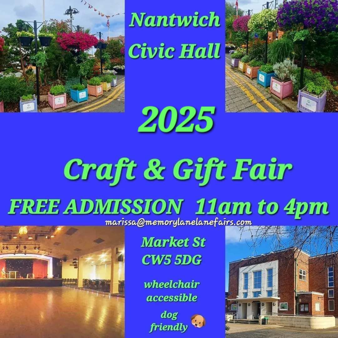 Nantwich Civic Hall Craft and Gift Fair