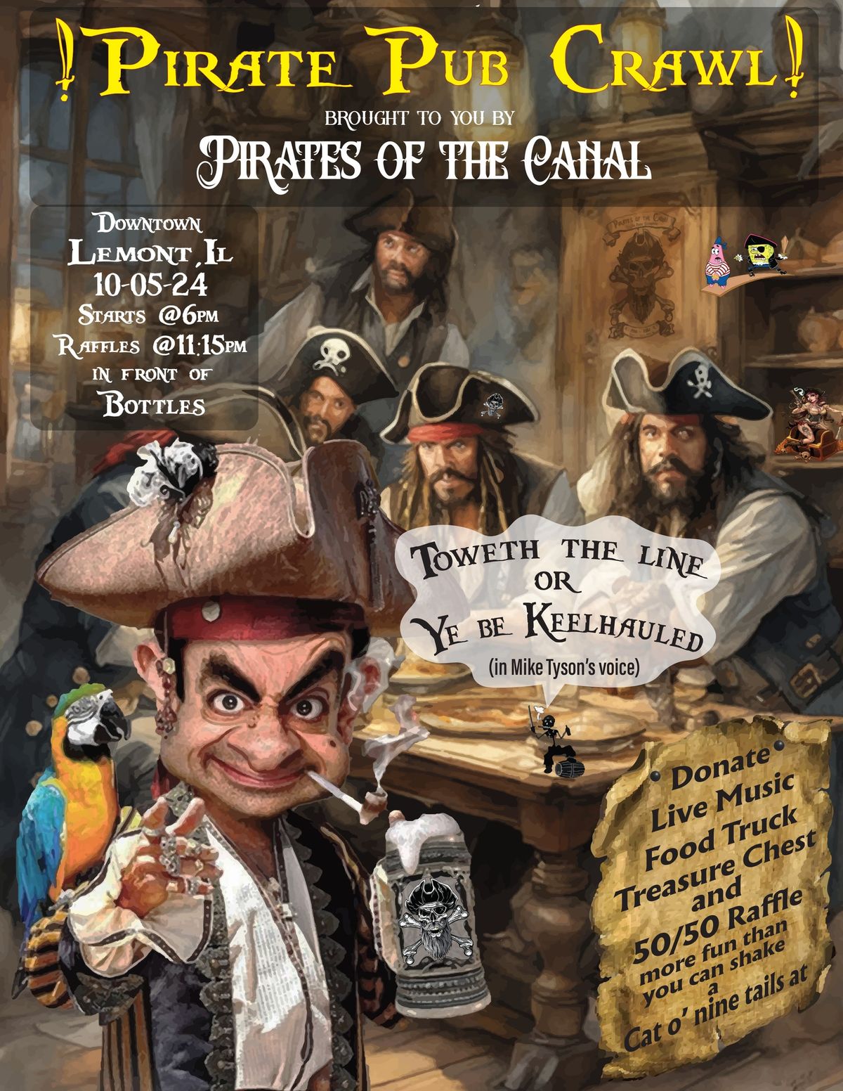 9th Annual Pirate Pub Crawl