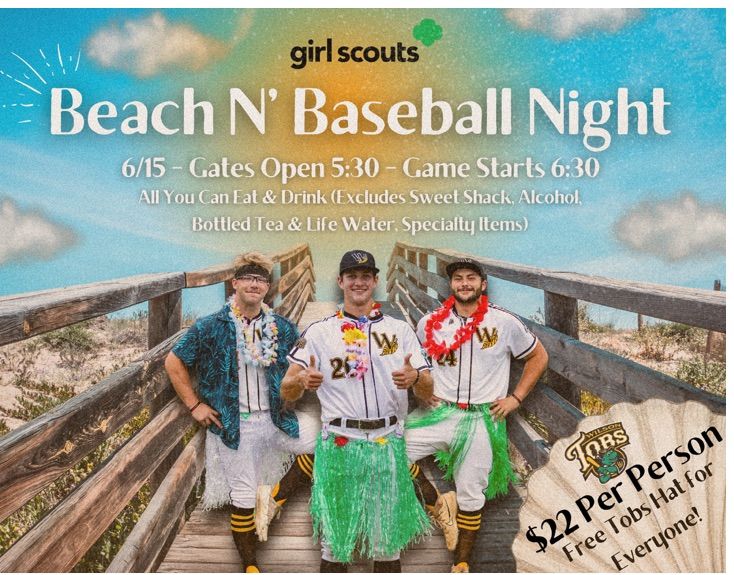 Girl Scout Night at the Tobs