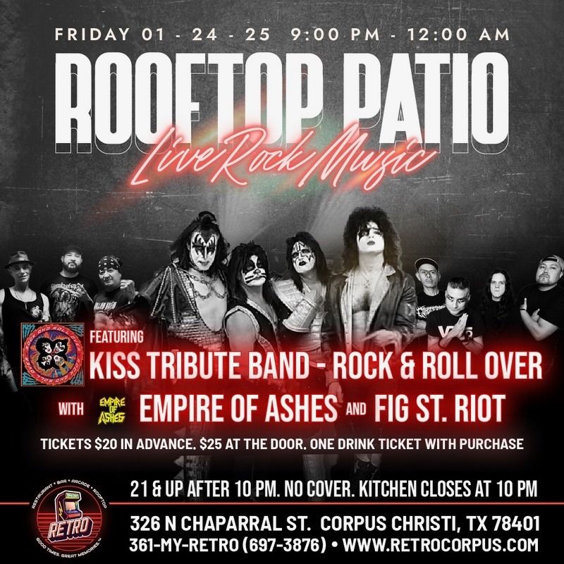 Rock and Roll Over \u201cKiss Tribute\u201d & Empire of Ashes \/Fig St. Riot