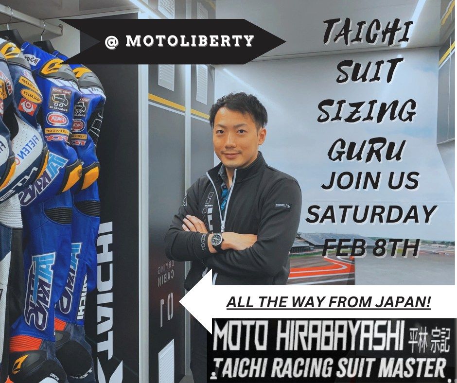 TAICHI TECH DAY!   Featuring our favorite motorcycle gear brand, RS Taichi! 