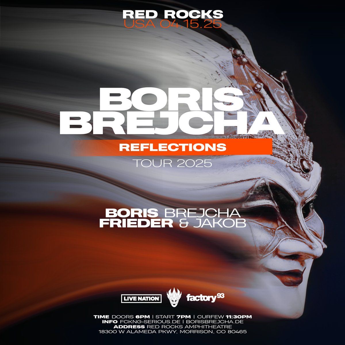 Boris Brejcha at Red Rocks Amphitheatre