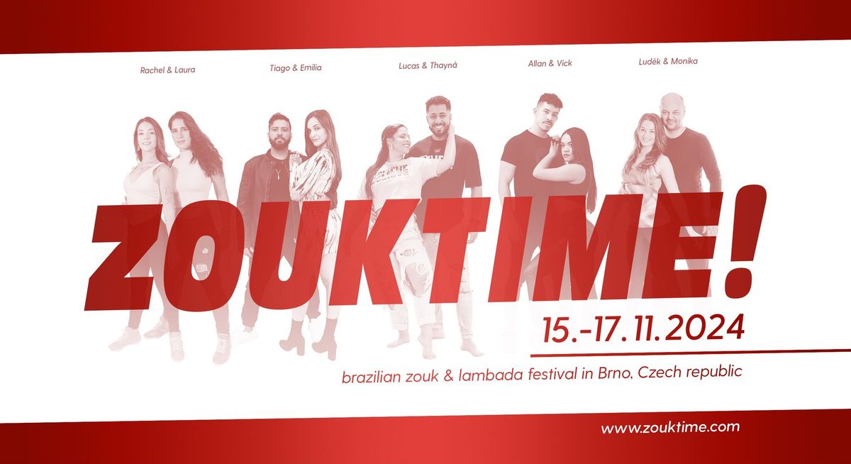 ZOUKTIME! 2024 - BRNO zouk & lambada festival