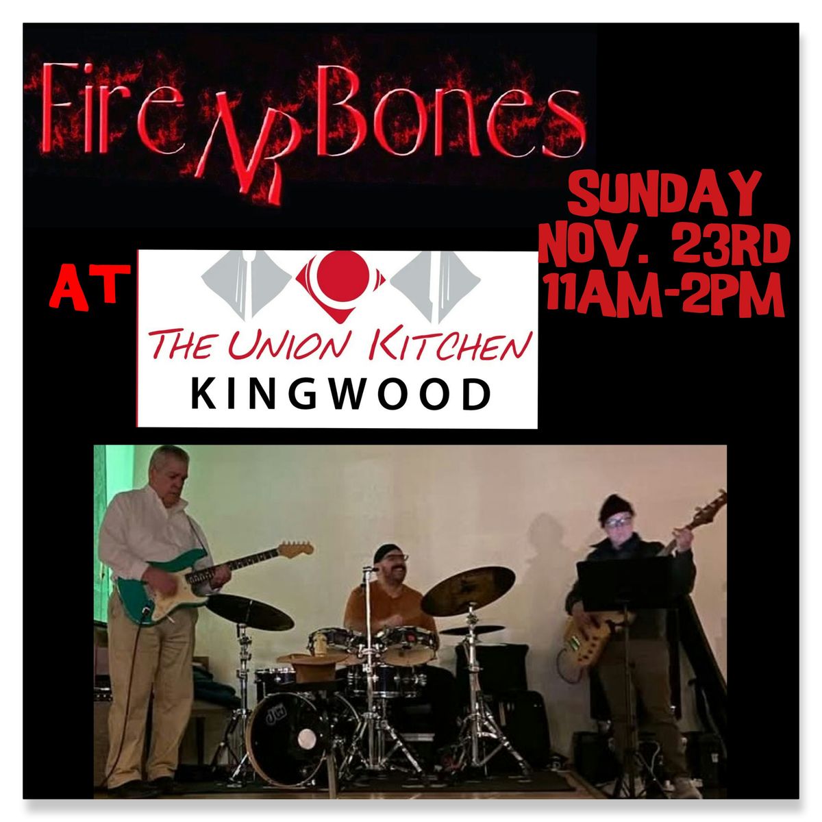 Fire NR Bones Performs at The Union Kitchen in Kingwood