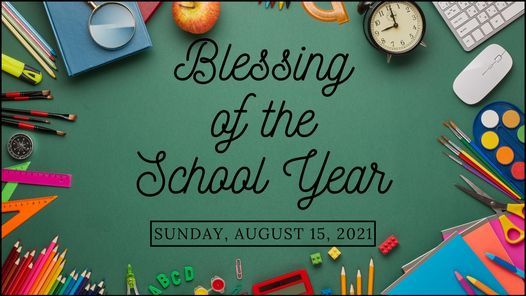 Blessing of the School Year