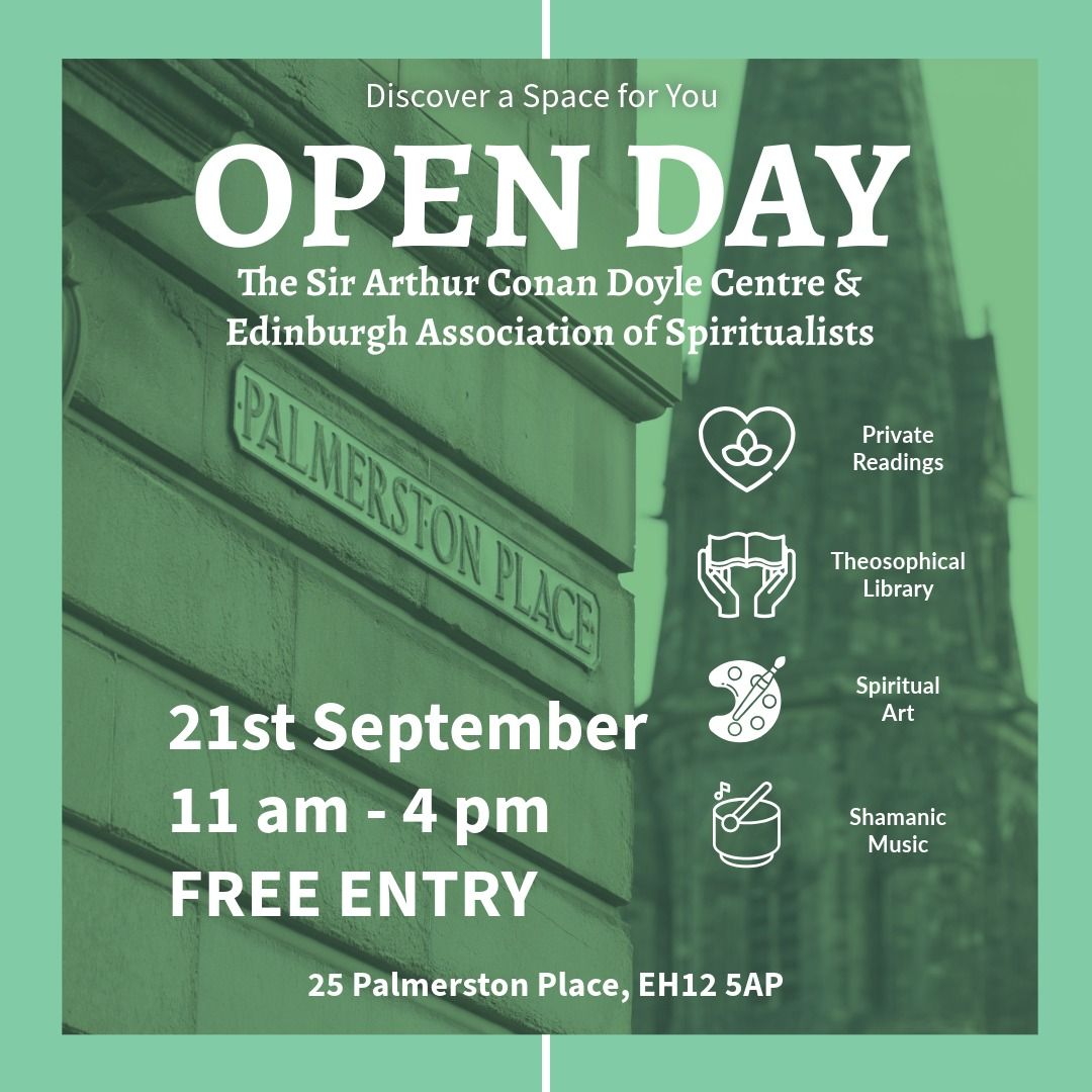 Open Day 2024 with Edinburgh Association of Spiritualists