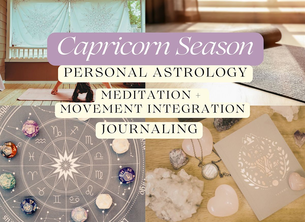 Capricorn Season Ritual\u2651