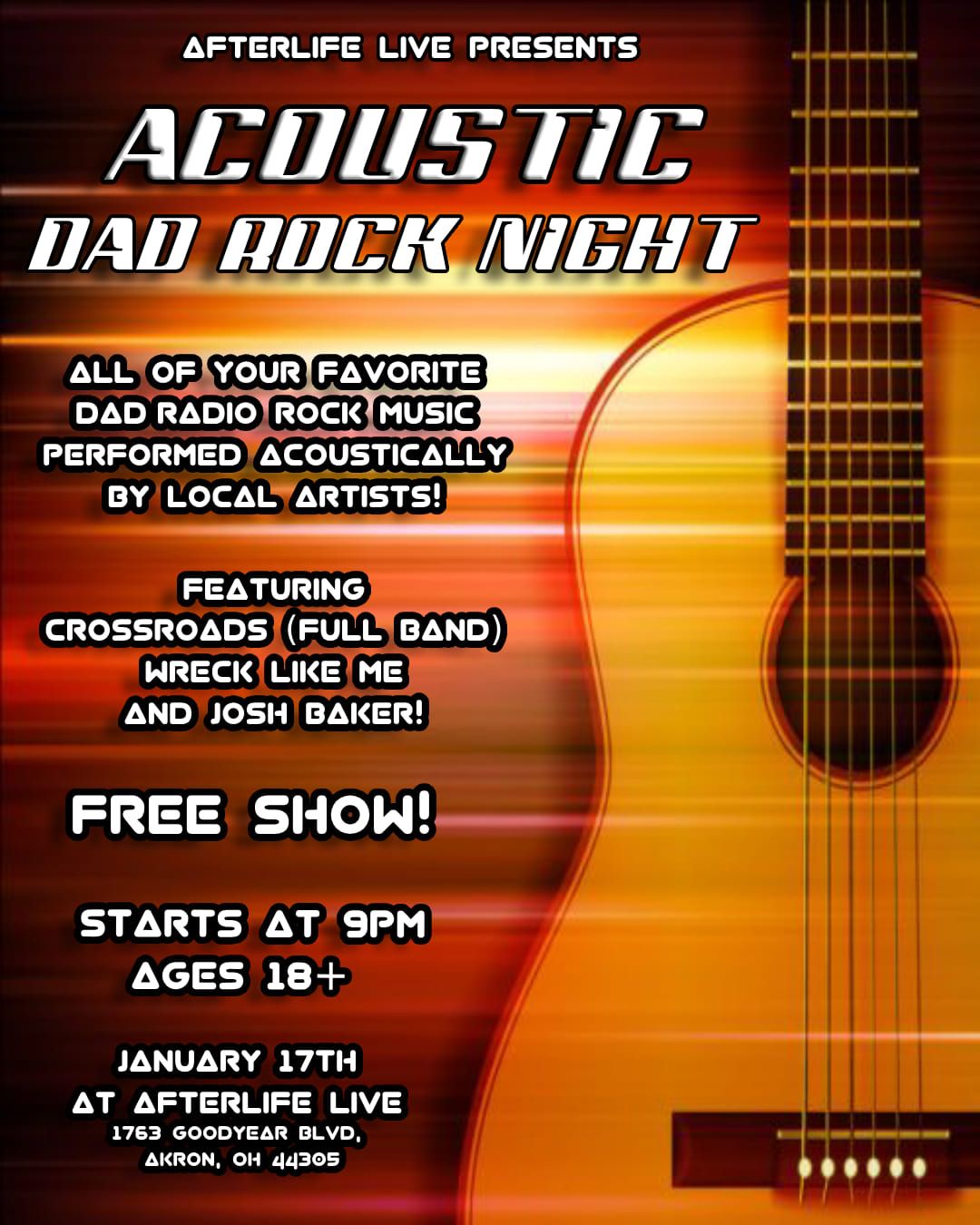 Acoustic Dad Rock Night 