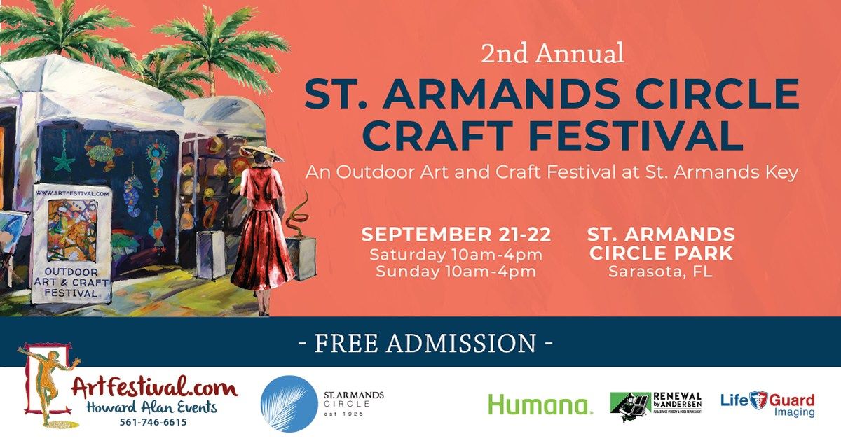 2nd Annual St. Armands Circle Craft Festival