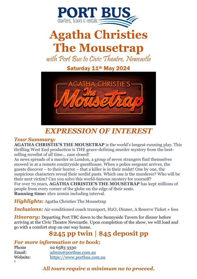Agatha Christies - The Mousetrap