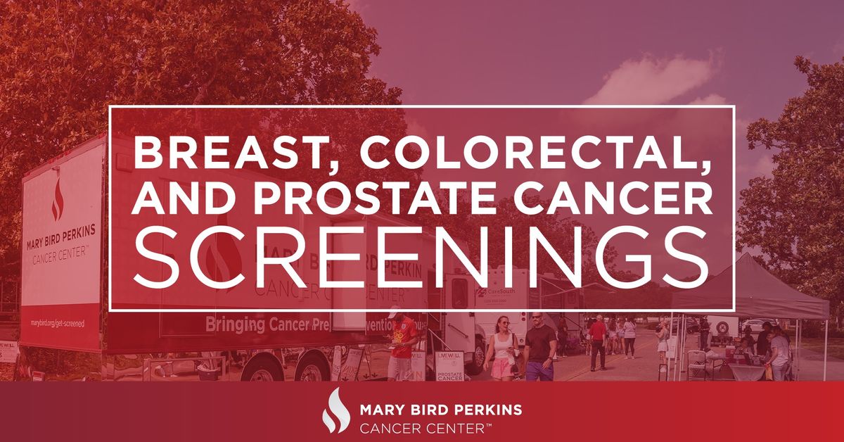 Houma - Breast, Colorectal & Prostate Cancer Screenings