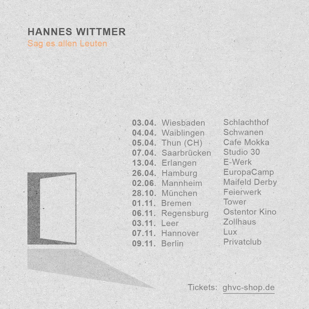 Hannes Wittmer \u2022 Hannover \u2022 Lux