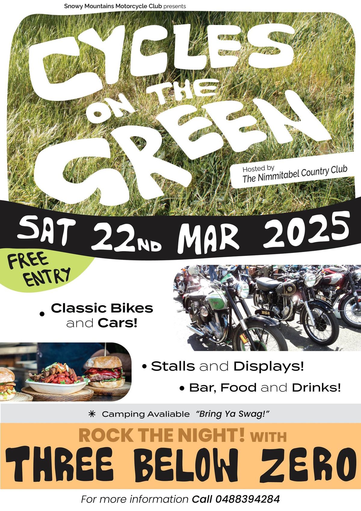 Cycles on the green