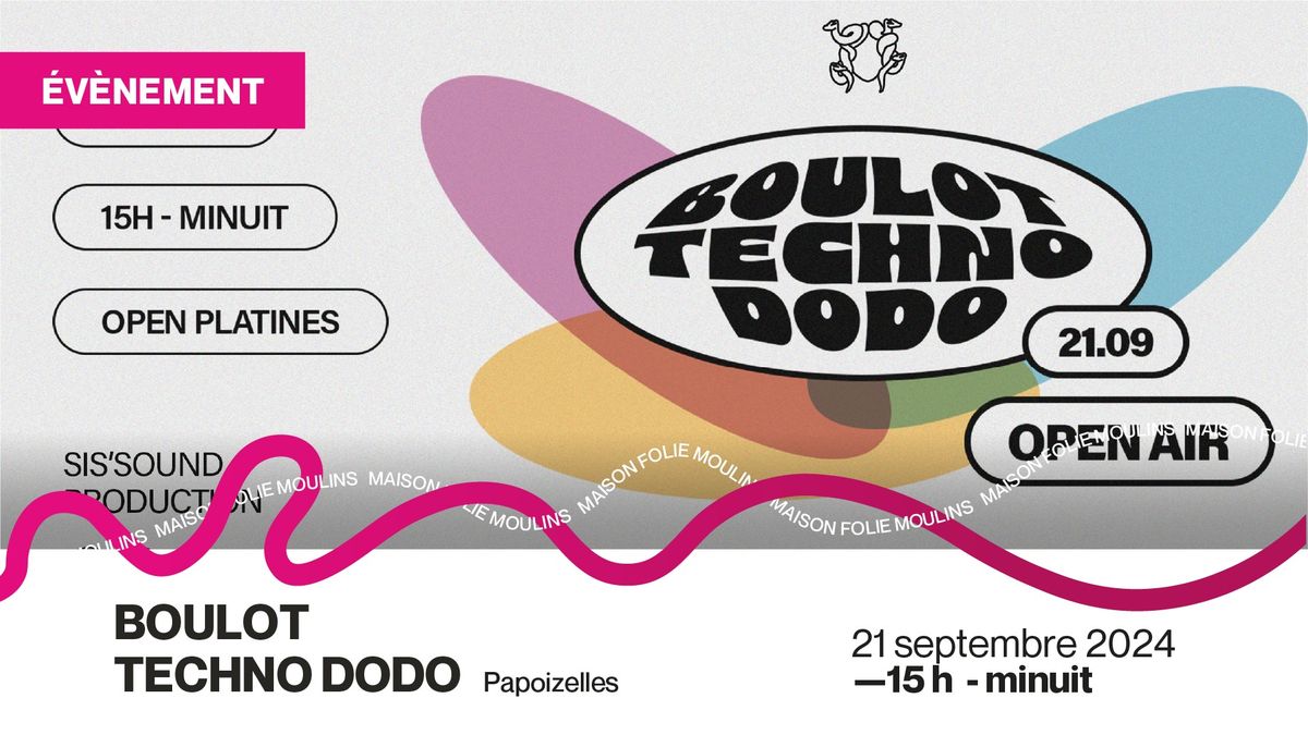 BOULOT TECHNO DODO : L\u2019OPEN AIR !