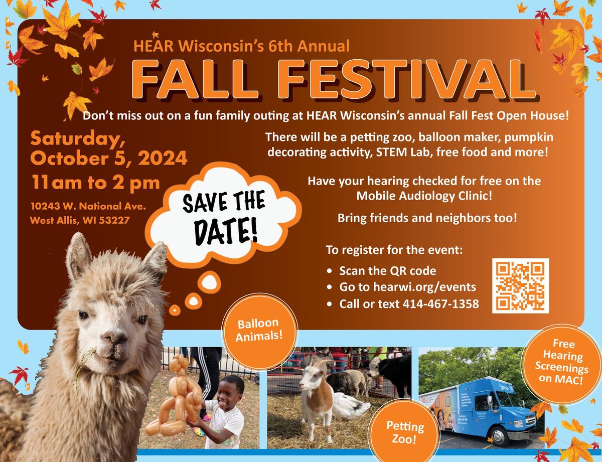 6th Annual Fall Festival